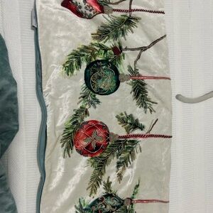 Festive Holiday Pillow covers with Ornaments